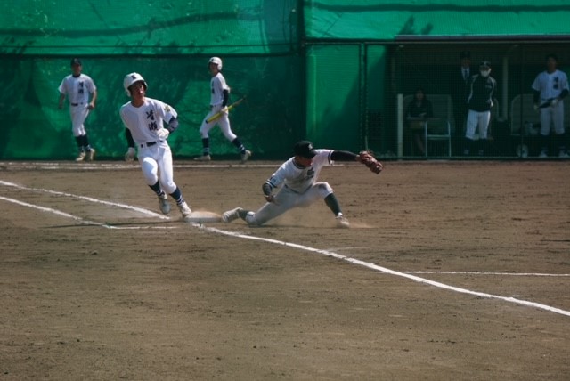 硬式野球部春大会　対清瀬6